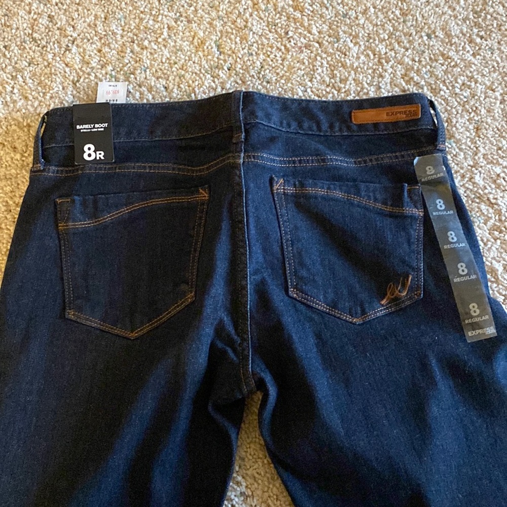 NWT Express Barely Boot Jeans
